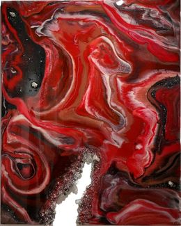 Painting, Red Stone, Maeva Drack