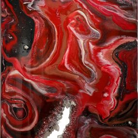 Painting, Red Stone, Maeva Drack