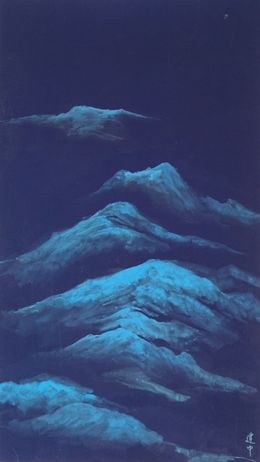 Painting, Blue Mountains, Jian-Chung Tan