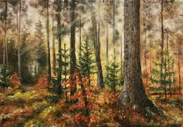 Painting, Autumn Whispers, Emily Mae