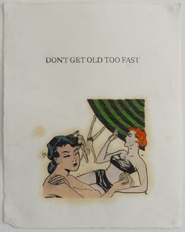 Zeichnungen, Don´t get old too fast, Gérald Panighi