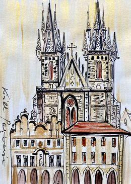 Dibujo, The Golden Dream Of Prague, Kirill Postovit