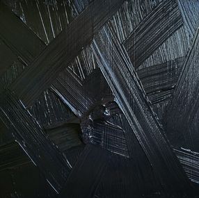 Painting, Tribute to Soulages (Hommage à Soulages), Bruno Cantais
