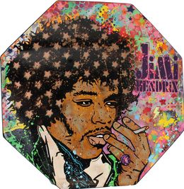 Painting, Jimi Hendrix, Romain Dorez