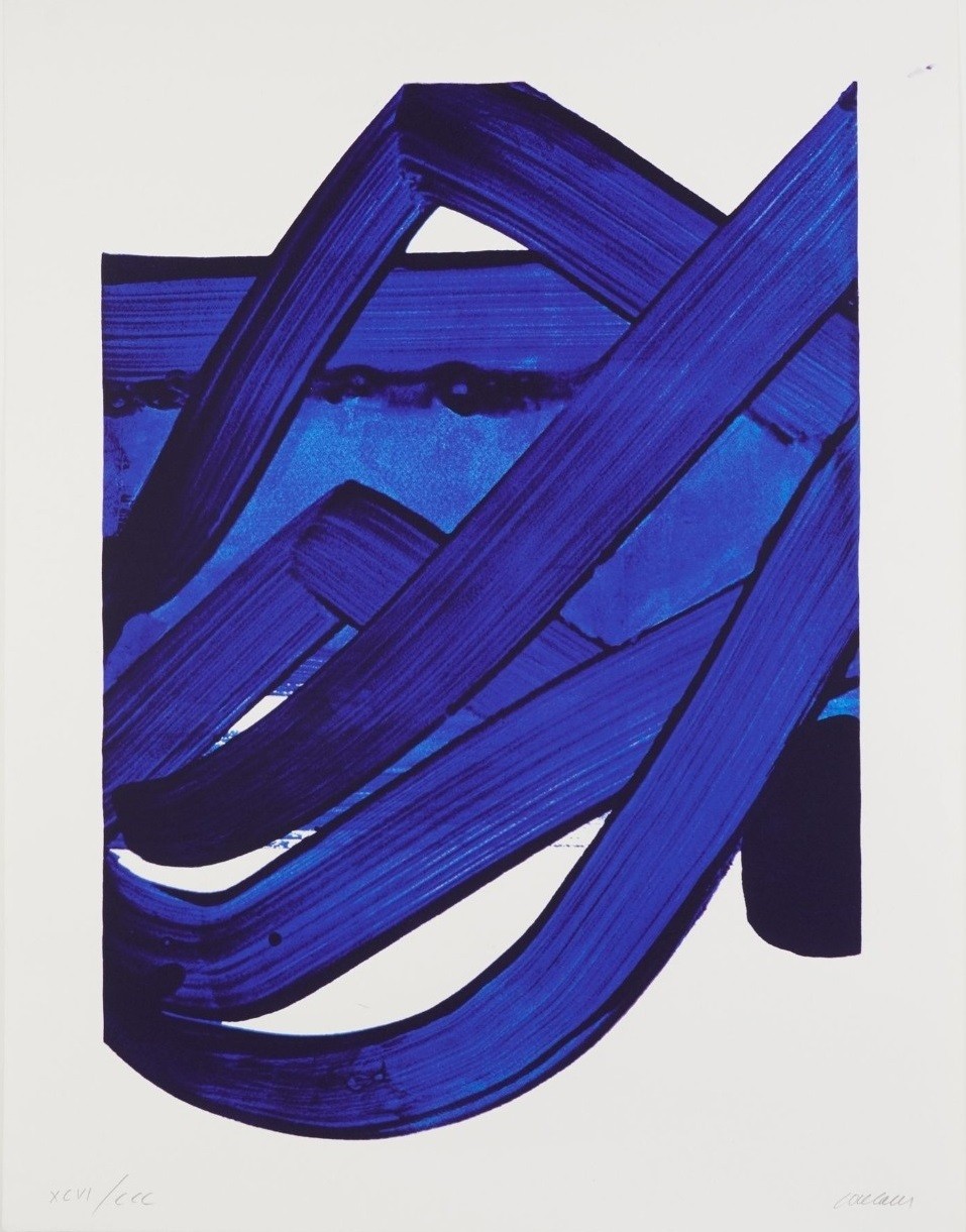 Pierre Soulages, Sérigraphie N0 18 Pierre Soulages, Sérigraphie N0 18