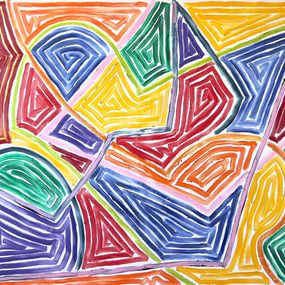 Painting, Visit to Cubism, Dana Gordon