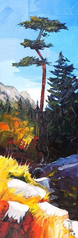 Painting, En montagne, Pierrick Tual