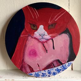 Painting, Ginger Cat, Zena Blackwell