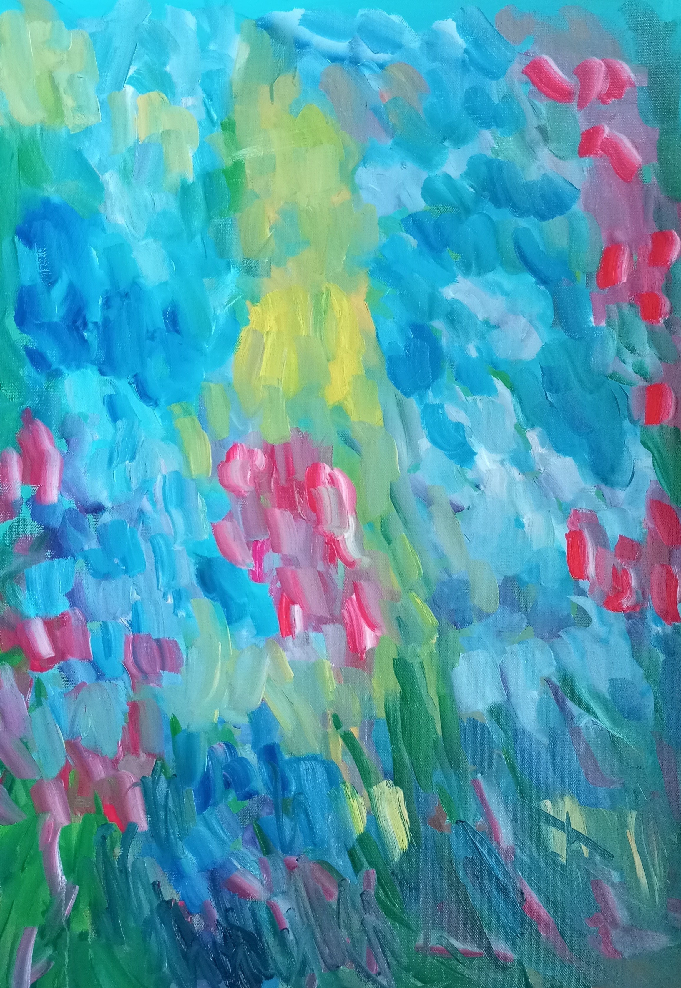 Natalya Mougenot, The early spring garden Natalya Mougenot, The early spring garden