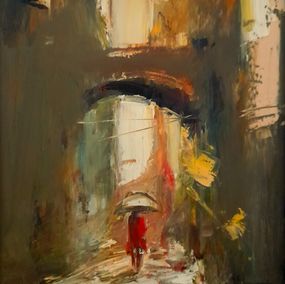 Gemälde, A walk in the rain, Mateos Sargsyan