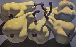 Gemälde, Large Pears 43, Large Pears Series, Alexander Lufer