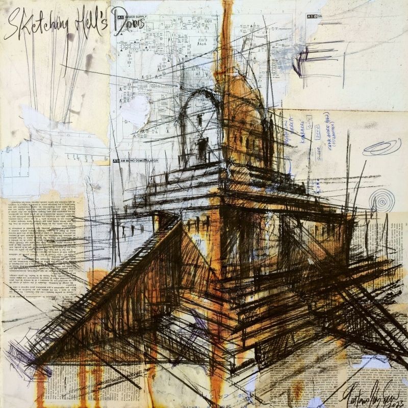 Gustavo Díaz Sosa, Sketching Hells Doors Gustavo Díaz Sosa, Sketching Hells Doors