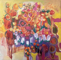 Painting, Field of Joy (1), Zena Yachoui