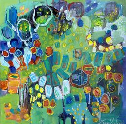 Painting, Field of Joy (4), Zena Yachoui
