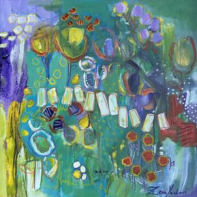 Painting, Field of Joy (3), Zena Yachoui