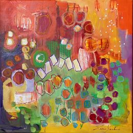 Painting, Field of Joy (2), Zena Yachoui