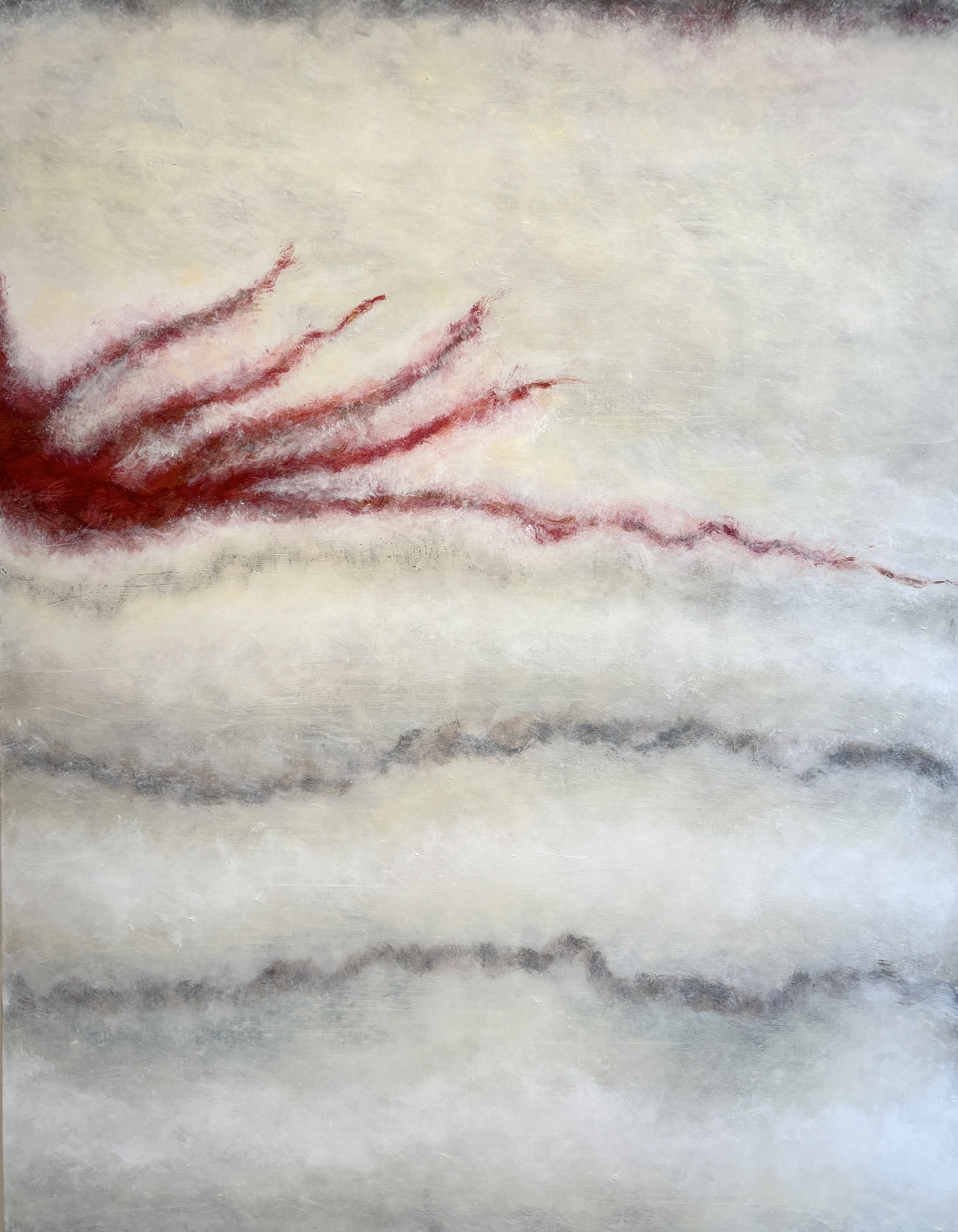 Olivier Hache, Blanc infiltré de rouge Olivier Hache, Blanc infiltré de rouge