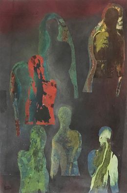 Pintura, Zombies -serie cuerpos y almas-, José Fernández Morán