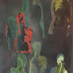 Gemälde, Zombies -serie cuerpos y almas-, José Fernández Morán