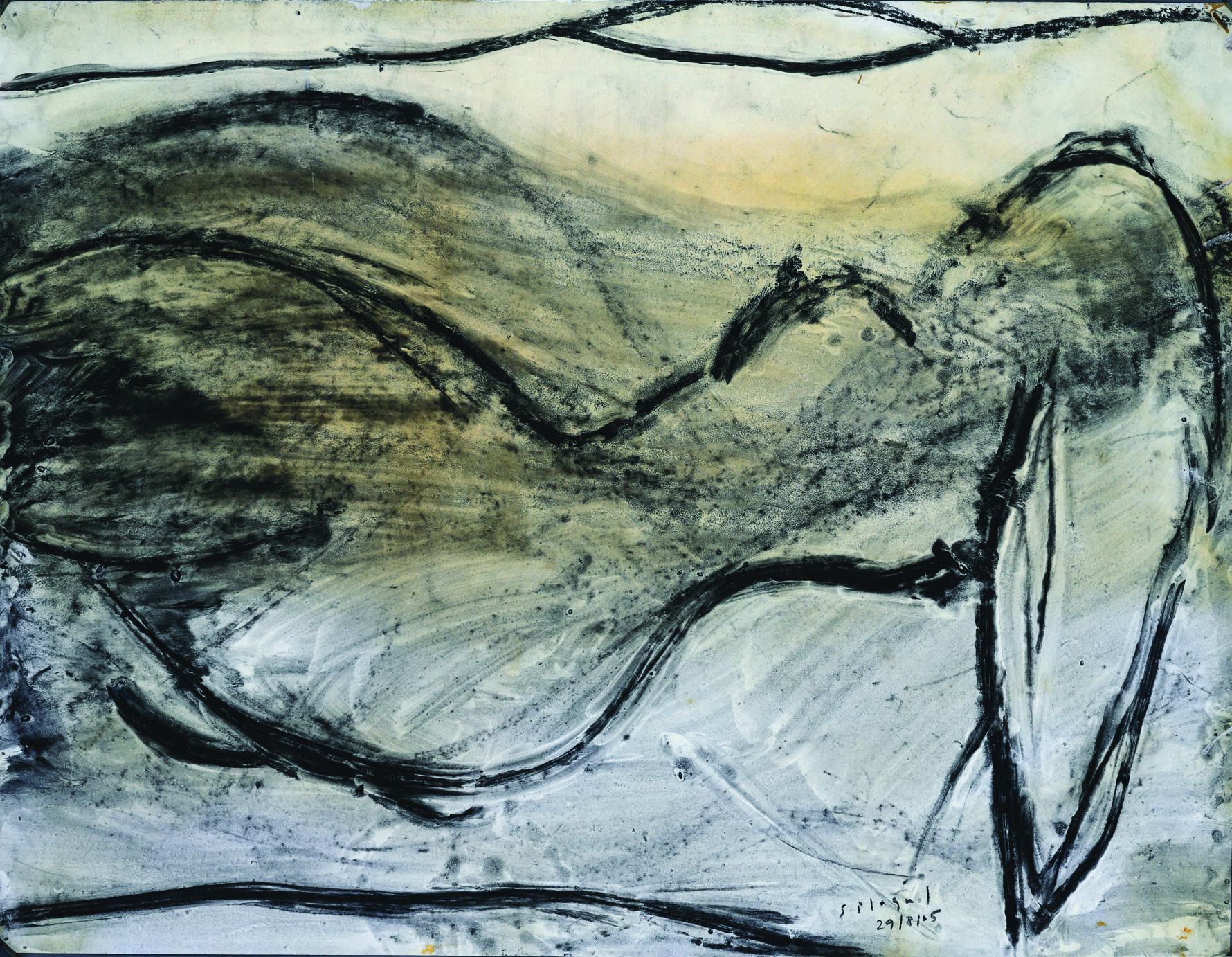 Serge Plagnol, Allongée 2 Serge Plagnol, Allongée 2
