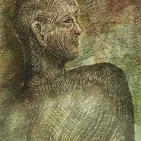 Fine Art Drawings, Personaje inédito -serie cuerpos y almas-, José Fernández Morán