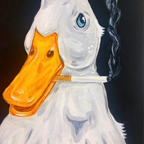 Painting, Bad duck smoke, Lussy