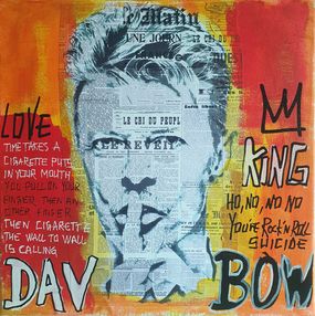 Peinture, Bowie rock'n roll suicide, Spaco
