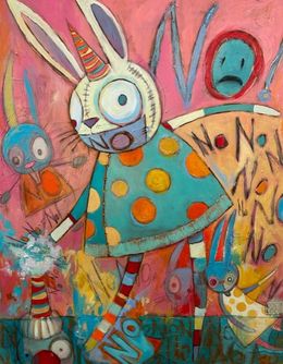 Gemälde, No Bunny, Dianna Bonder