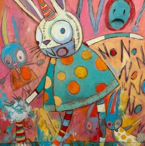 Painting, No Bunny, Dianna Bonder