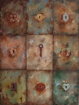 Gemälde, Key to all doors., Giulnara Khabibulina