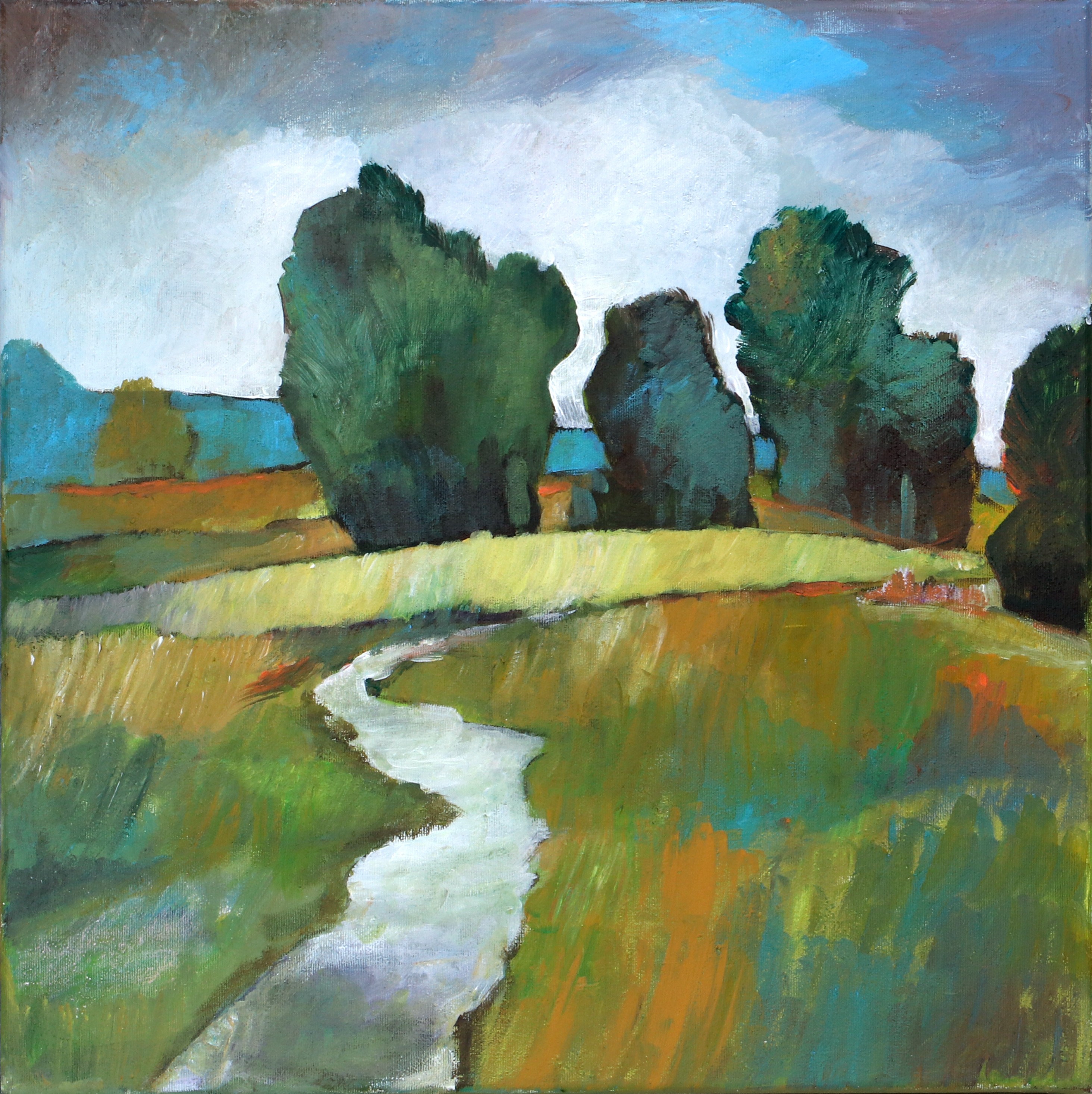 Jozef Svikruha, Along the Path into the Fields Jozef Svikruha, Along the Path into the Fields