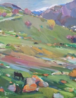 Gemälde, Tranquil Meadows, Arman Avagyan