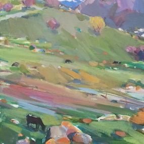 Painting, Tranquil Meadows, Arman Avagyan