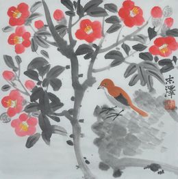 Pintura, Camellia, Zhize Lv
