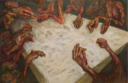 Peinture, Meeting Of Might, Jonas Al Sayed