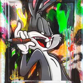 Pintura, Bugs Bunny loves cigar, Eddy Vitalone