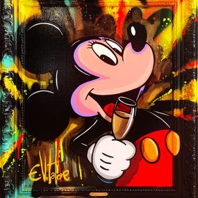 Peinture, Mickey loves champagne, Eddy Vitalone