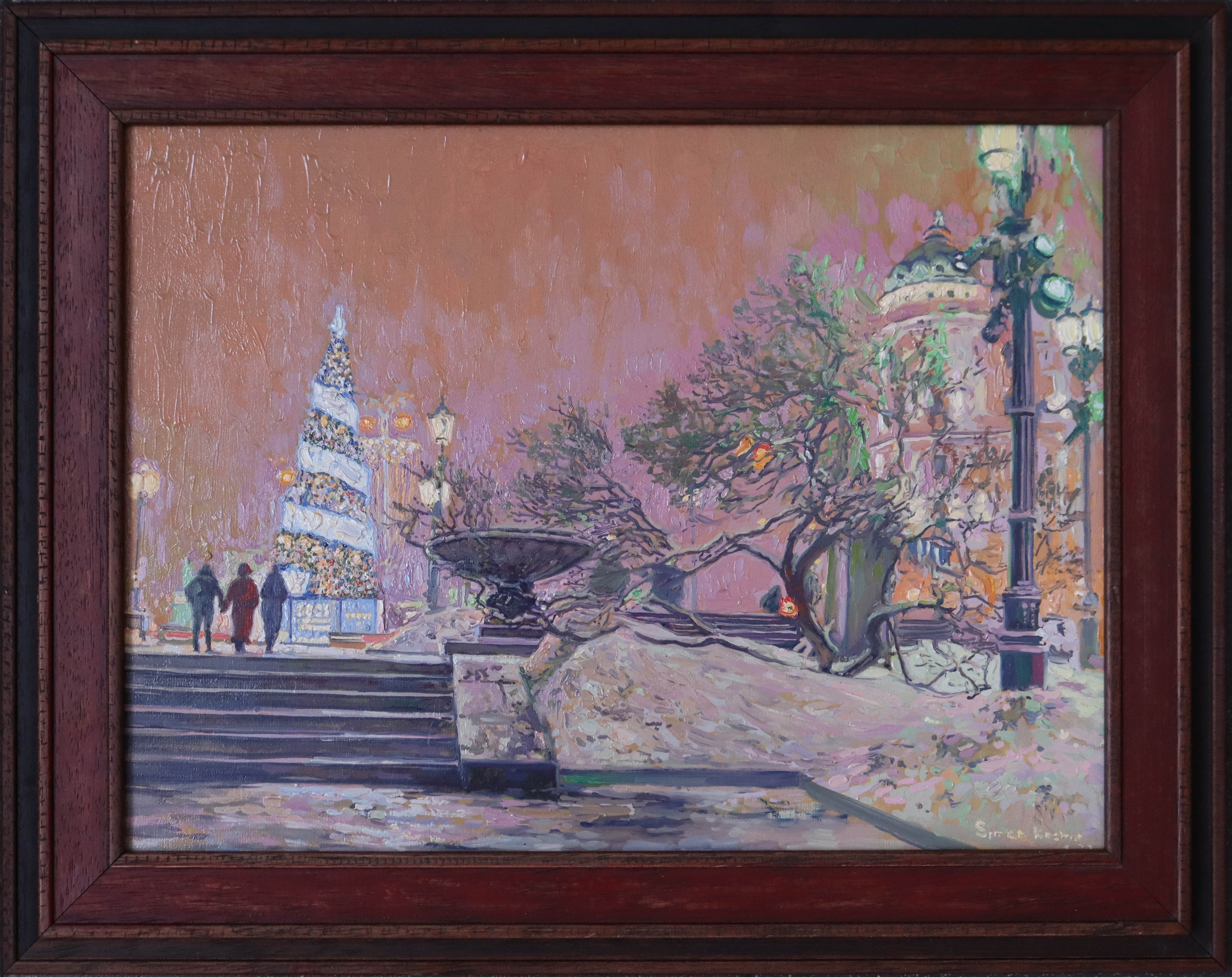 Simon Kozhin, New Year tree on Tverskoy Boulevard Simon Kozhin, New Year tree on Tverskoy Boulevard