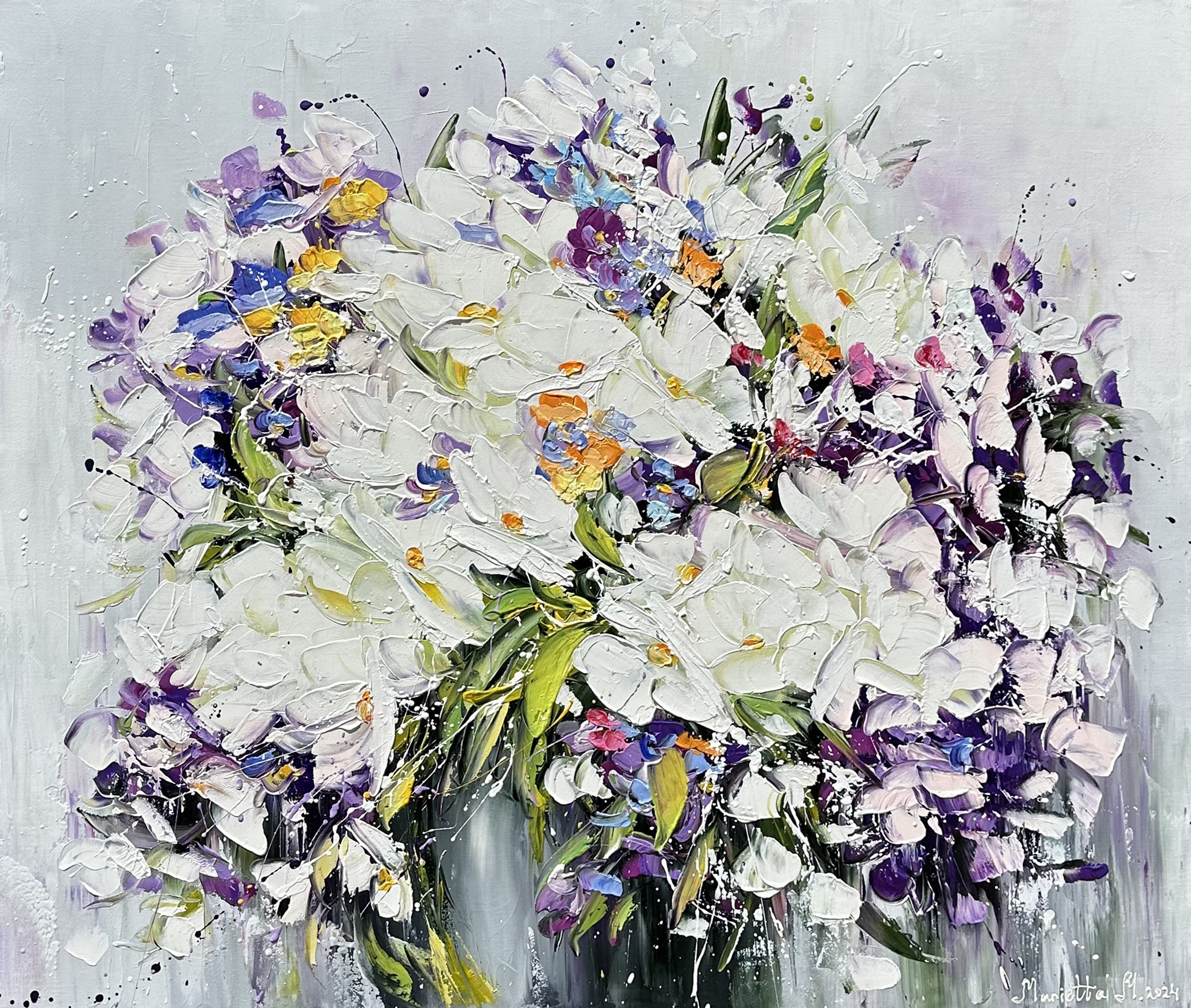 Marieta Martirosyan, Delicate blossom bouquet Marieta Martirosyan, Delicate blossom bouquet