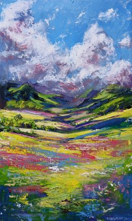 Gemälde, Summer in the mountains, Igor Navrotskyi