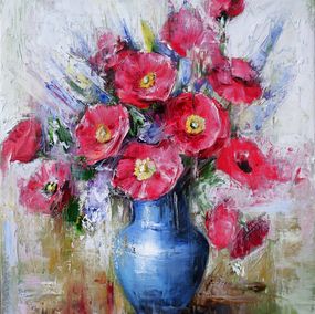 Painting, Bouquet of Poppies, Igor Navrotskyi