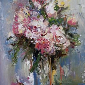 Painting, Garden Roses, Igor Navrotskyi