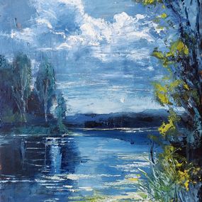 Painting, Moonlight Night, Igor Navrotskyi