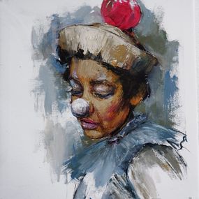 Painting, Clown, Igor Navrotskyi