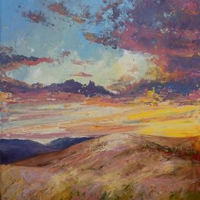 Peinture, Mountains Sunset, Igor Navrotskyi