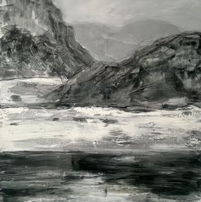 Gemälde, Le rocher glacé, Agnès Olmer Zlatine