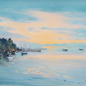 Peinture, Sur le Golfe, Jacques Coquillay