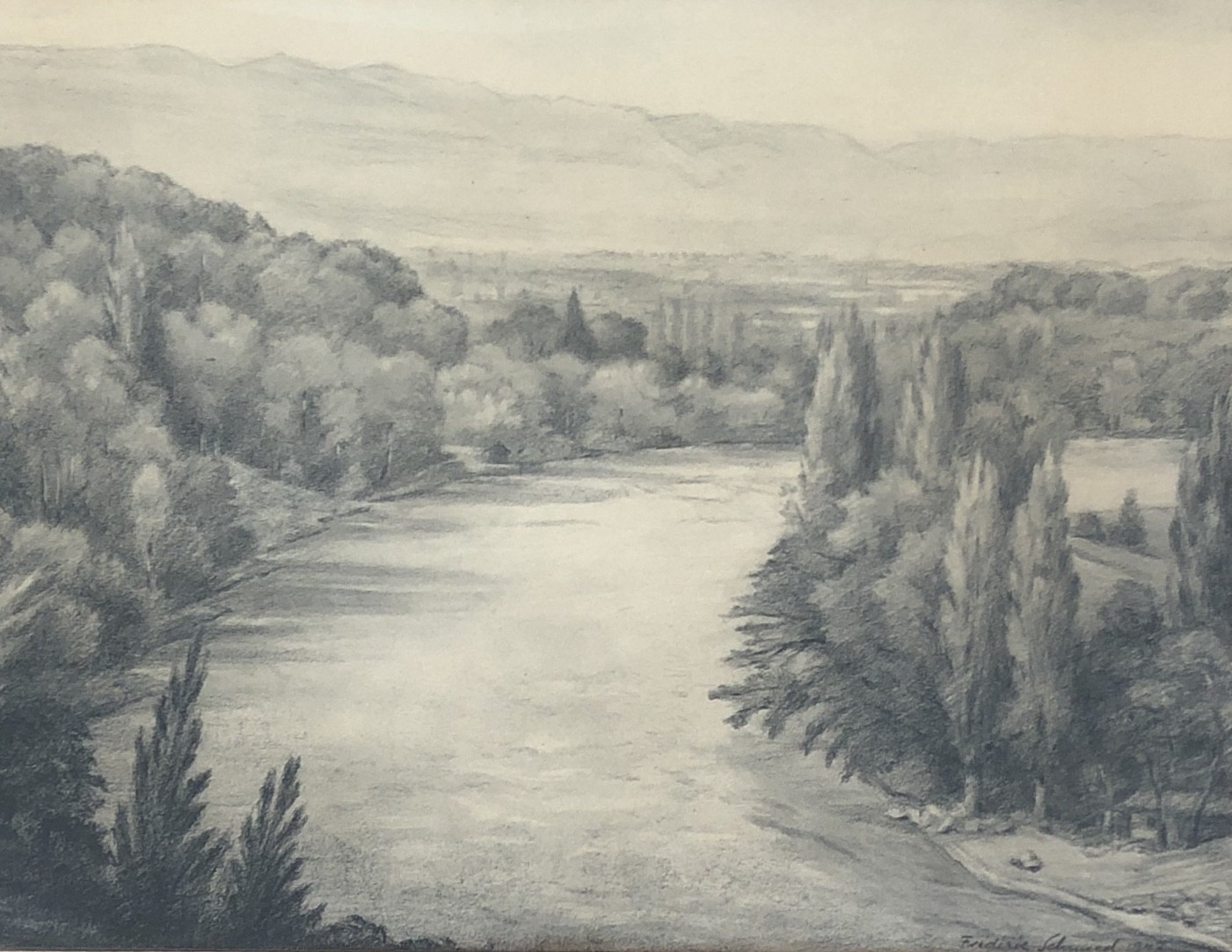 Frédéric Schmied, L'Arve de Vessy, Suisse Frédéric Schmied, L'Arve de Vessy, Suisse