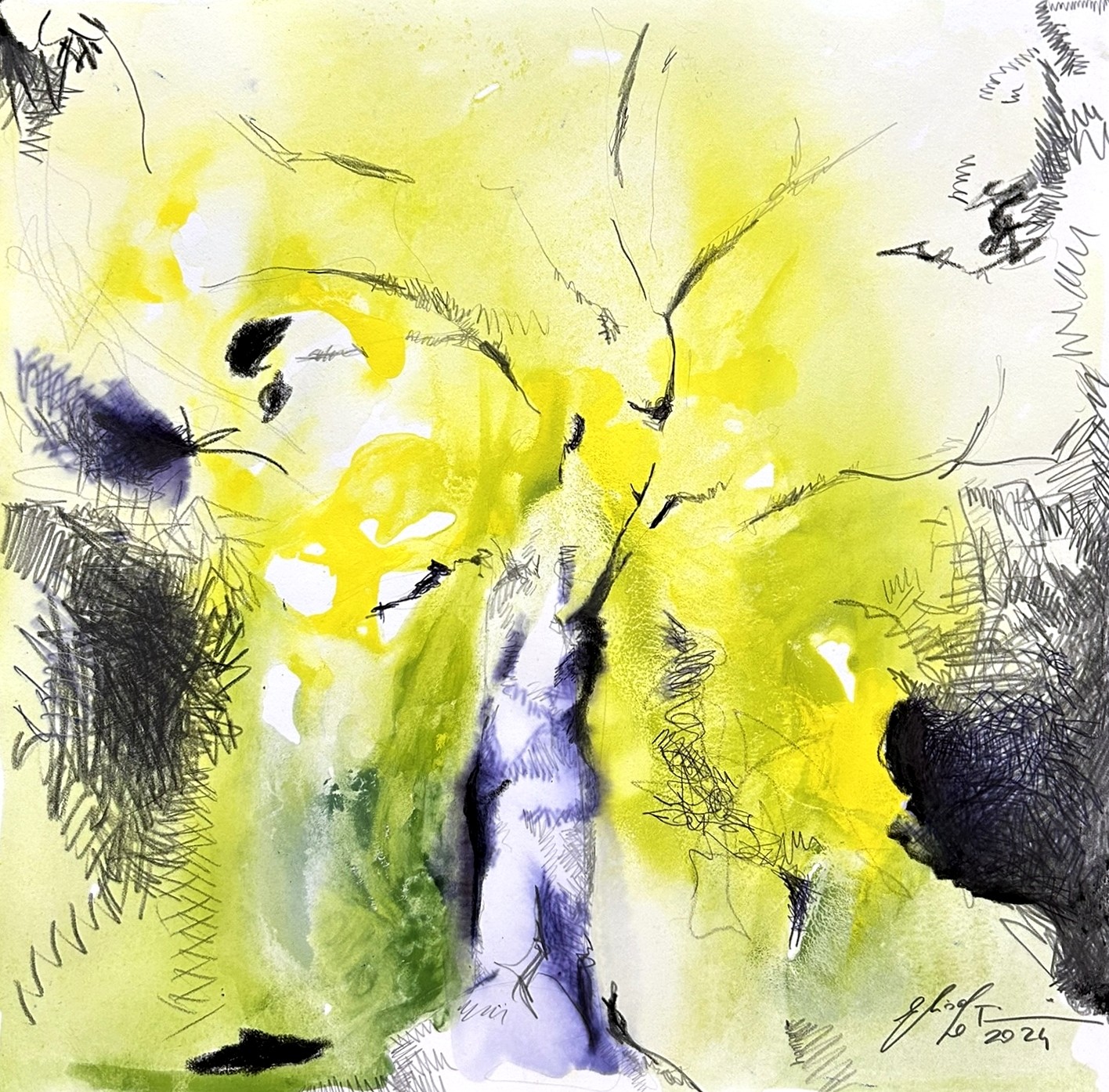 Elisa Latini, Albero giallo Elisa Latini, Albero giallo