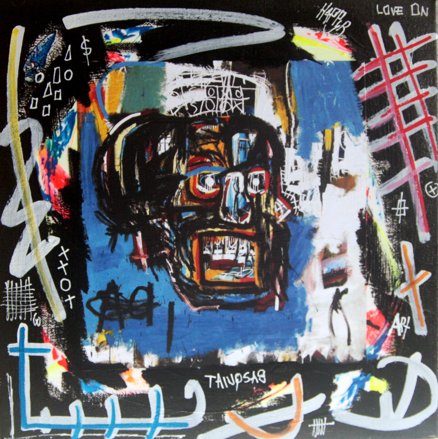 Spaco, 110M skull Basquiat Spaco, 110M skull Basquiat